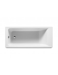 Bañera acrílica rectangular - Serie Easy , Color Blanco