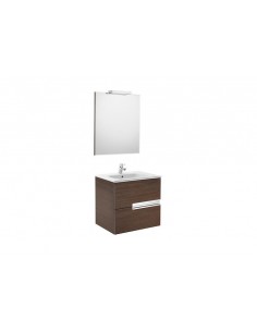 Pack (mueble base lavabo espejo y aplique) - 70 cm, Serie...