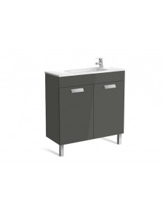 Unik (mueble base compacto con puertas y lavabo) - 80 cm,...