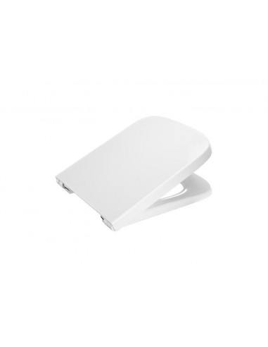 Tapa lacada y aro para inodoro compacto - Serie Dama , Color Blanco