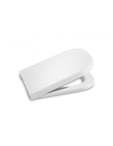 Tapa y aro para inodoro compacto con caída amortiguada - Serie The Gap , Color Blanco