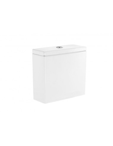 Cisterna de doble descarga 4,5/3 L con alimentación inferior para inodoro - Serie Inspira , Color Blanco