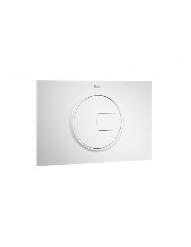 PL4 DUAL - Placa de accionamiento con descarga dual - Serie In-Wall , Color Blanco