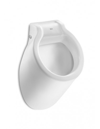 Urinario de porcelana con entrada de agua posterior - Serie Spun , Color Blanco