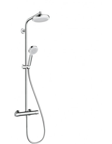 HANSGROHE - Crometta 160 Showerpipe termostato ducha visto EcoSmart 9 l/min - 27265400