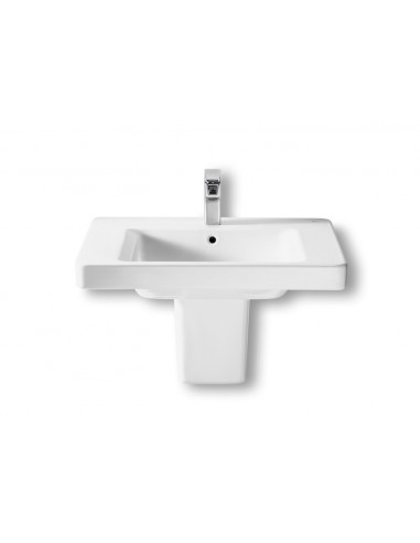 8414329741421 Roca - Semipedestal para lavabo de porcelana - Serie Khroma , Color Blanco