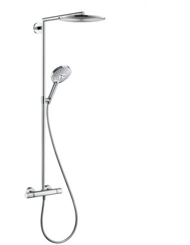HANSGROHE - Raindance Select S 300 1jet Showerpipe termostato ducha visto Ecostat Comfort - 27114000