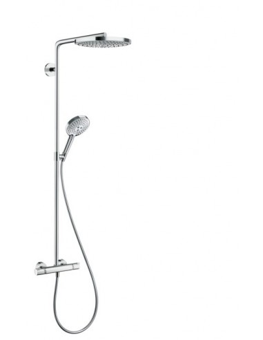 HANSGROHE - Raindance Select S 240 2jet Showerpipe termostato ducha visto Ecostat Comfort - 27129000
