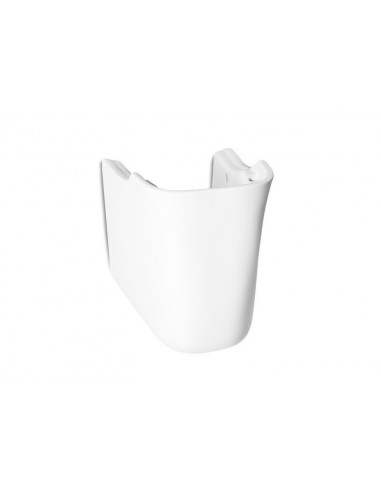 Semipedestal para lavabo de porcelana - Serie Meridian , Color Blanco