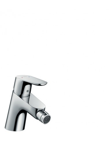 HANSGROHE - Mezclador monomando de bidé con vaciador Push-Open - 31922000