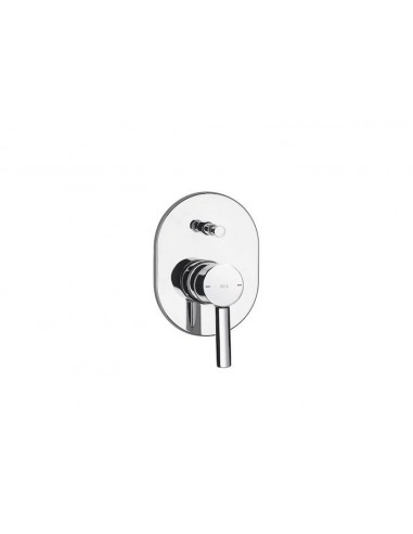 Mezclador empotrable de 1/2\" para baño-ducha con inversor automático - Serie Targa