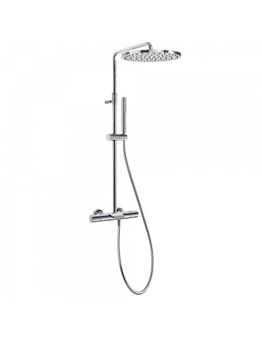 Conjunto bañera-ducha termostática · Ducha fija Ø 300 mm. - Tres.