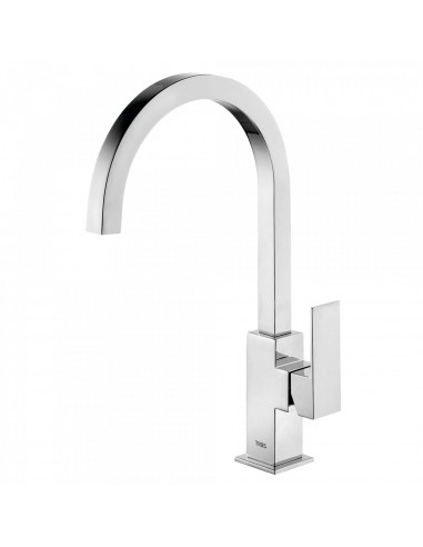 Grifo Monomando lavabo caño de 22x22 mm. - Tres.