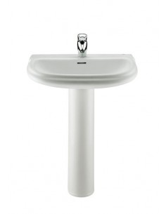 Pedestal para lavabo de porcelana - Serie Dama Retro ,...