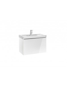 Mueble y lavabo Unik Stratum-N 900 blanco.