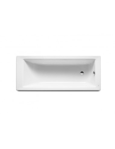 Bañera acrílica rectangular 1600x700 - Serie Vythos , Color Blanco