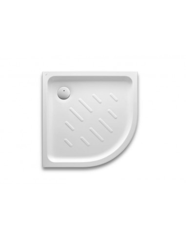 Plato de ducha acrílico angular 750 con fondo antideslizante - Serie Easy , Color Blanco