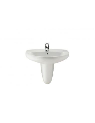 8414329211771 Roca - Semipedestal para lavabo de porcelana - Serie Victoria , Color Blanco