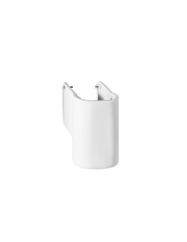 Semipedestal para lavabo de porcelana compacto - Serie Meridian , Color Blanco