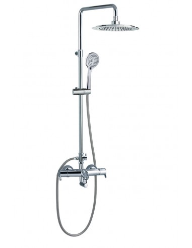 Baño-ducha termostática, telescópica, con rociador de ø 240 ABS, anticalcáreo, modelo Drako. - Ramon Soler
