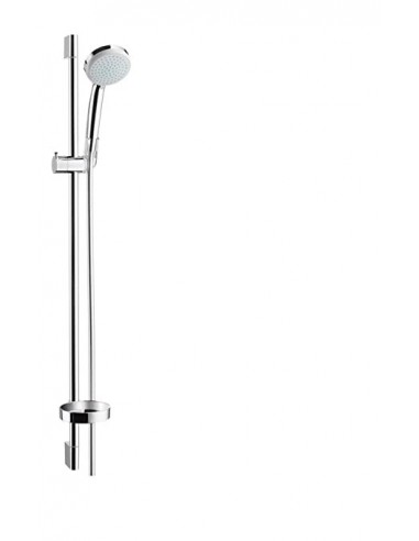 Croma 100 Set de ducha Vario EcoSmart 9 l/min con barra de ducha 90 cm y jabonera - Hansgrohe
