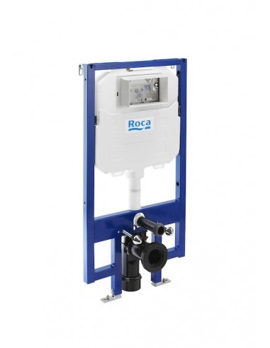DUPLO WC COMPACT - Bastidor con cisterna compacta empotrable de doble descarga para inodoro suspendido.