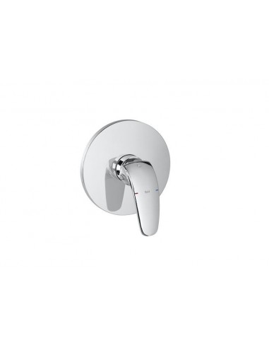 Mezclador monomando empotrable para baño o ducha. Incluye RocaBox A525869403
