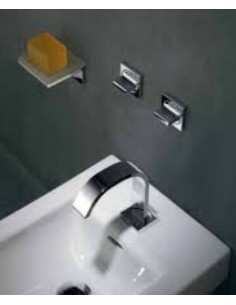 Bateria Aguablu de lavabo mural