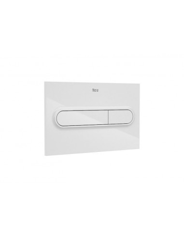 PL1 DUAL - Placa de accionamiento con descarga dual - Serie In-Wall , Color Blanco