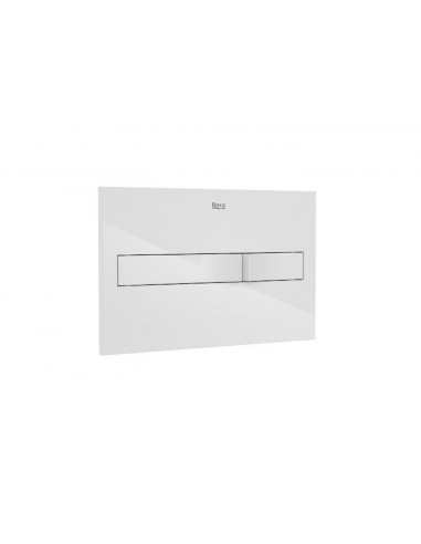 PL2 DUAL - Placa de accionamiento con descarga dual - Serie In-Wall , Color Blanco