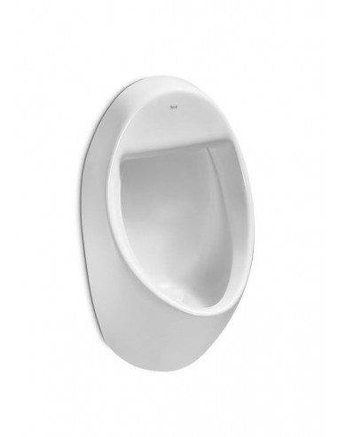 Urinario de porcelana con entrada de agua posterior - Serie Euret , Color Blanco