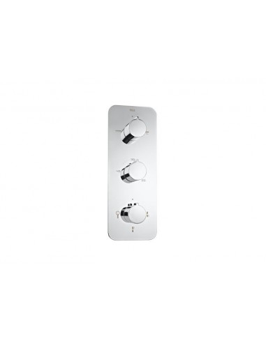Mezclador termostático empotrable de 5 vías para ducha - Serie Puzzle